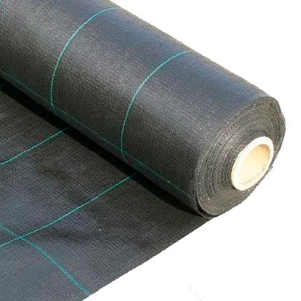 AA131100 GROUND COVER NEGRO A 4.0 M DE ANCHO, ROLLO DE 100 M