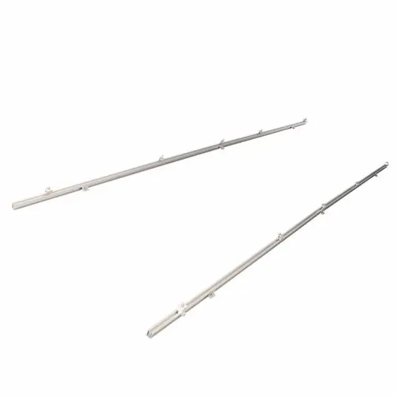 SOPORTE PARA CELDAS FOTOVOLTAICAS CONNERA MODELO RAIN. INCLUYE RIELES, JUNTAS PARA RIEL DE SOPORTE, FIJADORES INTERMEDIOS Y FINALES PARA 4 PANELES