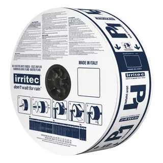 CINTA DE GOTEO P1 5/8" CAL. 6 MIL. 1.1 LPH A CADA 20 CM 