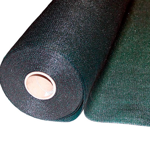 MALLA SOMBRA TIPO RASCHEL 35% 10.5MX100M NEGRO