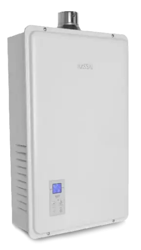 CALENTADOR DE PASO INSTANTANEO PROFESIONAL KASSAI 16 LPM, 2 SERVICIOS, PARA GAS LP (PROPANO)